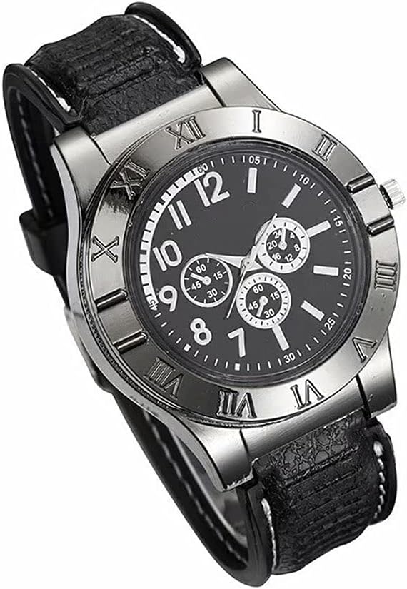 New Military USB Lighter Watch Men's TrendyZone