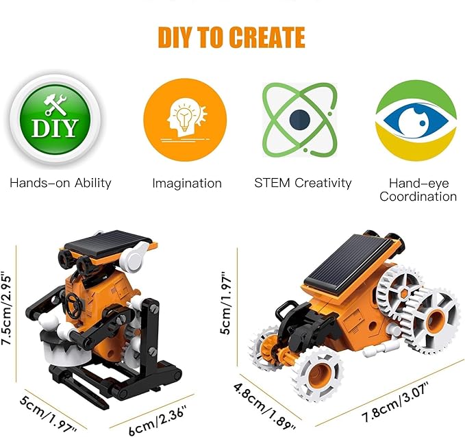 7 in 1 Solar Robot Adeeba's Collection